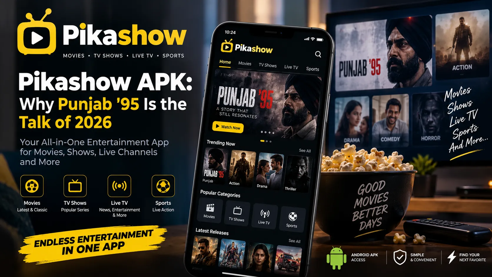 Pikashow APK: Why Punjab ’95 Is the Talk of 2026