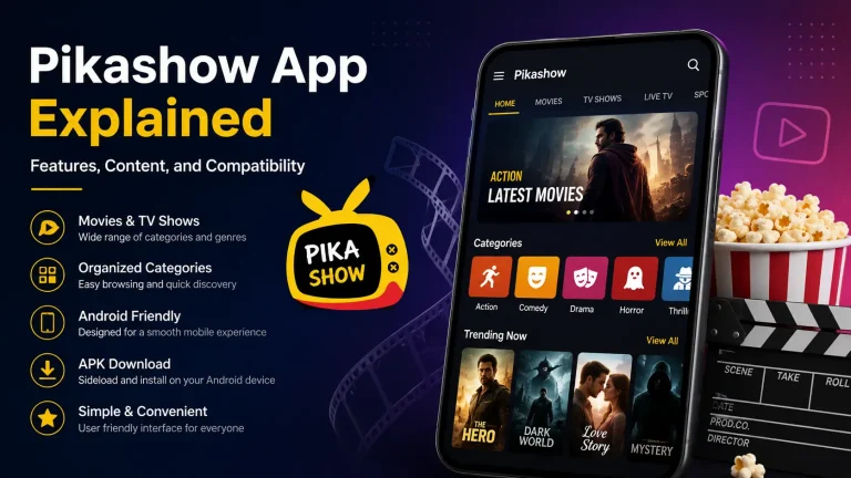 Pikashow App Explained: Features, Content, and Compatibility