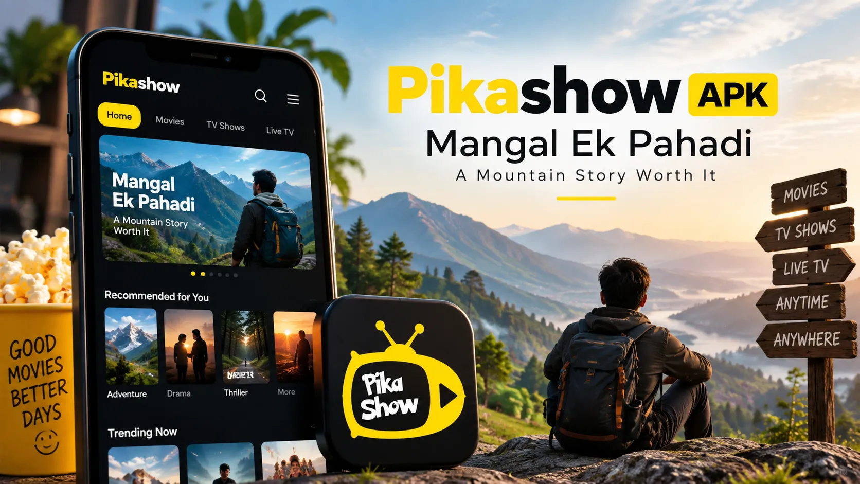 Pikashow APK | Mangal Ek Pahadi: A Mountain Story Worth It